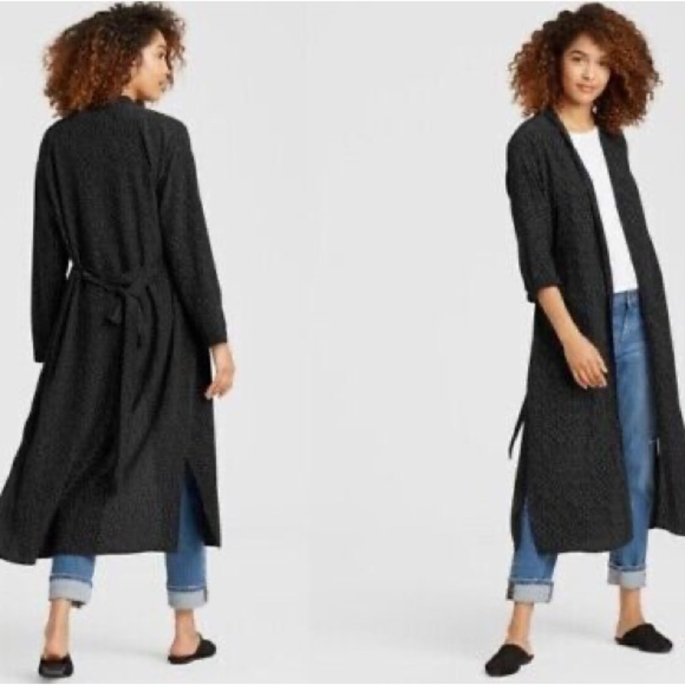 Eileen Fidher Morse Code Light Weight Duster Code - image 5